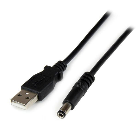 1m StarTech USB to 5.5mm Type N Barrel Power Cable