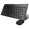 Rapoo 8000M Multi-mode Wireless Keyboard & Mouse - Black