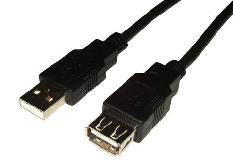 8ware 2m USB 2.0 Extension Cable A-A M-F