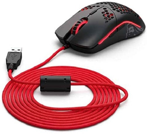 Glorious PC Gaming Ascended Mouse Cable V2 Crimson Red - PC Games
