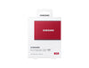 2TB Samsung Portable SSD T7 Red