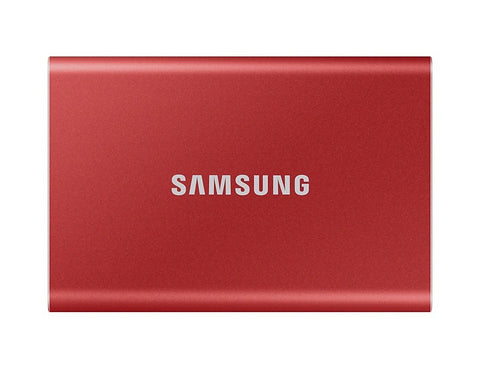 2TB Samsung Portable SSD T7 Red