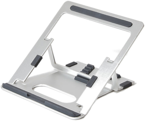 Pout Eyes 3 Angle Aluminum Portable Laptop Stand Silver