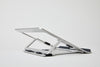 Pout Eyes 3 Angle Aluminum Portable Laptop Stand Silver