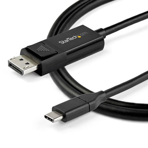 1m StarTech Bidirectional USB C to 8K DisplayPort 1.4 Cable