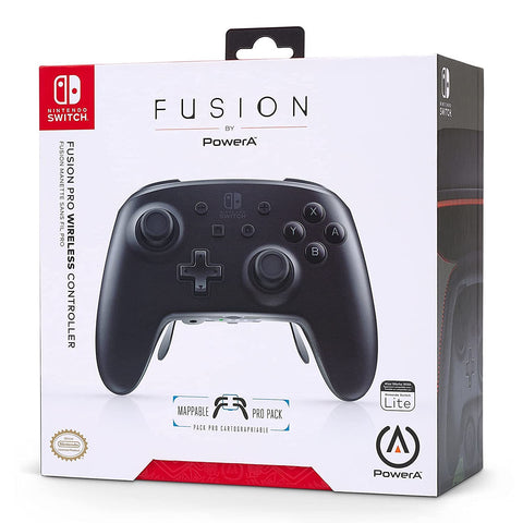 PowerA Fusion Pro Wireless Controller for Nintendo Switch - White/Black