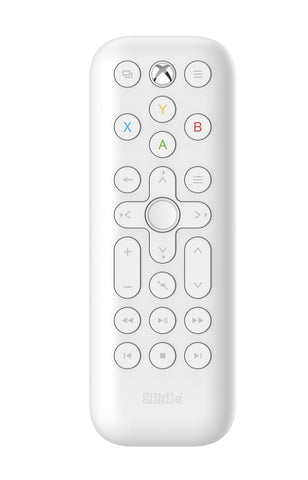 8BitDo Xbox Gaming Media Remote - Short White Edition - Xbox Series X