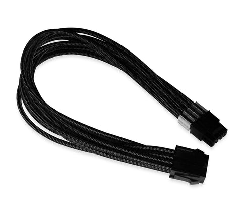 Xigmatek iCable CPU 4+4 Pin Extension Cable Black