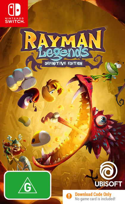 Rayman Legends Definitive Edition (code in box)