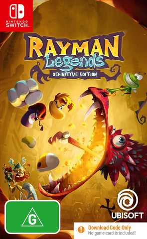 Rayman Legends Definitive Edition (code in box) (Switch)