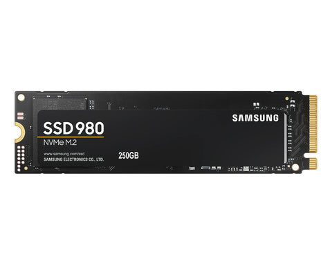 250GB Samsung 980 PCIe NVMe M.2 SSD