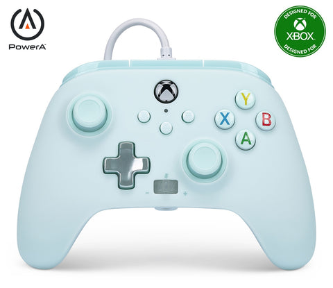 PowerA Xbox Enhanced Wired Controller (Cotton Candy Blue)