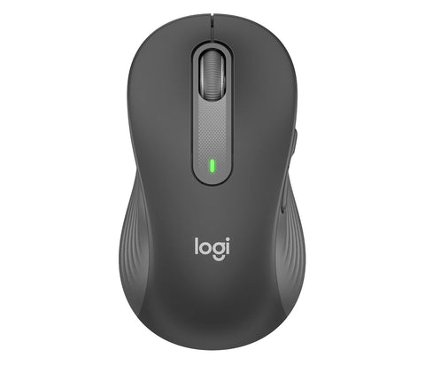 Logitech Signature M650 Wireless Mouse Large Left Graphite