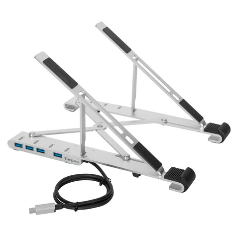Targus Portable Stand With Integrated Usb-A Hub And 100W Pd Pass-Thru