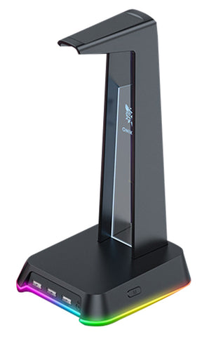 RGB Gaming - Vertical Headphones Stand - Black