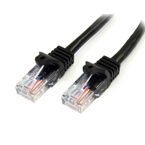 10m StarTech Cat5e Snagless Ethernet Patch Cable Black