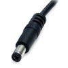 2m StarTech USB to 5.5mm Type M Barrel Power Cable