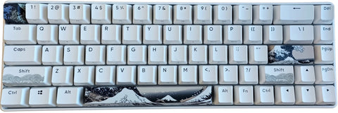 KBParadise V65 MX Brown 65% Hot Swappable Mechanical Keyboard The Great Wave