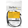 1m StarTech Heavy Duty USB A to USB C 2.0 Charging Cable Black