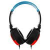 4Gamers C6-50 Wired Gaming Headset (Neon Blue & Red)