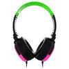 4Gamers C6-50 Wired Gaming Headset (Neon Green & Pink)