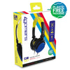 4Gamers C6-50 Wired Gaming Headset (Neon Yellow & Blue)
