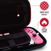 4Gamers Premium Travel Case for Nintendo Switch (Neon Red & Blue) (Switch)