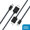 4Gamers PS5 Play & Charge Cable Twin Pack (3m)