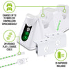 4Gamers Xbox SX-C100 Twin Charging Dock (White)