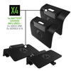 4Gamers Xbox SX-C8X Rechargeable Batteries Twin Pack (Black)