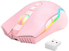 Onikuma CW905 RGB Wireless Gaming Mouse - Pink