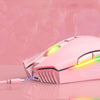 Onikuma CW905 RGB Wireless Gaming Mouse - Pink