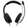 Nintendo Switch LVL40 Wired Stereo Gaming Headset (Back & White)