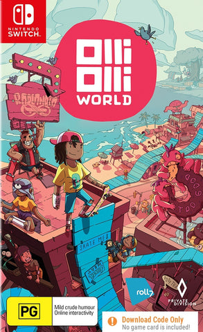 OlliOlli World (code in box) (Switch)