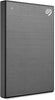 2TB Seagate One Touch Portable USB 3.0 HDD with Password Protection Space Gray
