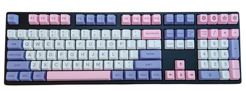 KBParadise 108 Key OEM Dye-Sub PBT Keycap Set Lilac