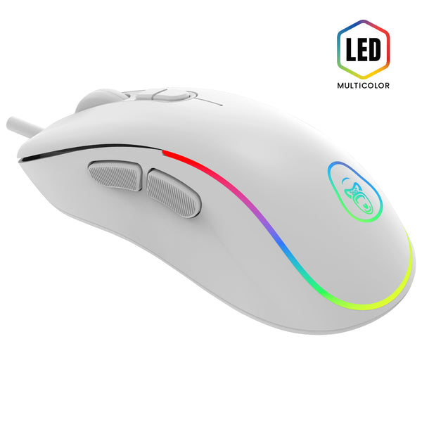 White 2024 led mouse