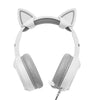 Playmax Cat Ear Gaming Headset (White)