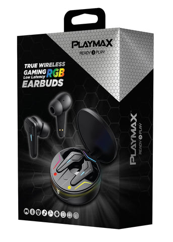 Playmax True Wireless Gaming Earbud - RGB