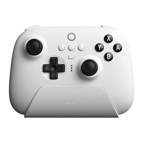 8Bitdo Ultimate Wireless Controller with Charging Dock (White)
