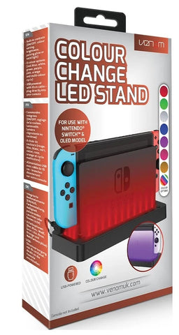 Venom Colour Change LED Stand For Nintendo Switch (Switch)