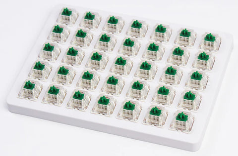 Keychron Gateron G Pro Green Mechanical Switch Set with Holder 35pcs