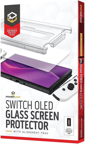 Powerwave OLED Glass Screen Protector with Alignment Tray (Switch)