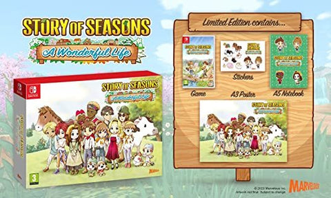 Story of Seasons: A Wonderful Life Limited Edition (Switch)