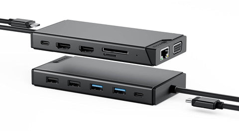 Alogic Mv2 Usb-C Dual Display Mini Docking Station