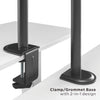 Gorilla Arms Single-Monitor Steel Articulating Monitor Mount for 17” to 32” Displays