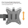 Gorilla Arms Double-Monitor Steel Articulating Monitor Mount