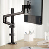 Gorilla Arms Premium Aluminum Articulating Monitor Mount - Black