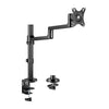 Gorilla Arms Premium Aluminum Articulating Monitor Mount - Black