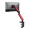 Gorilla Arms Single Monitor Armor Gas Spring Monitor Arm - Ruby Red